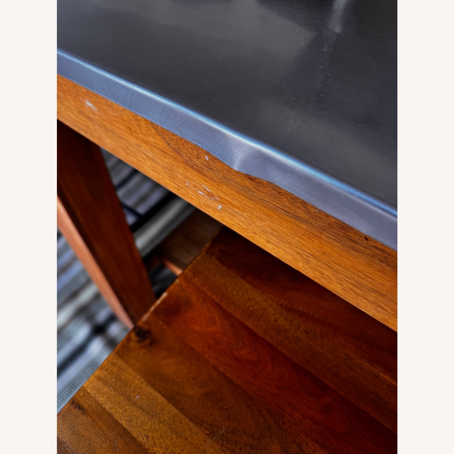 West Elm Metal and Wood Dining Set - image-6