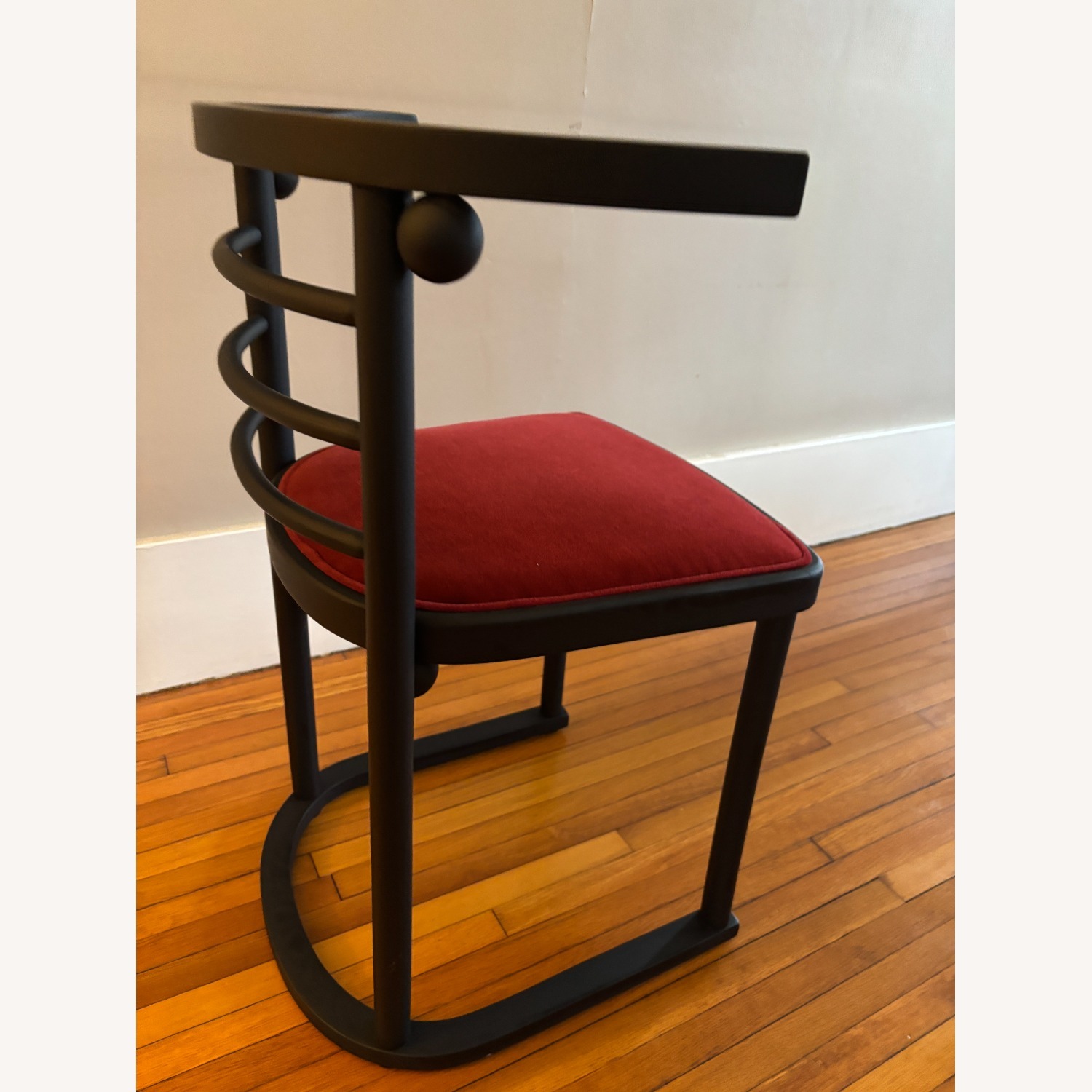 Thonet Black Wood Dining Chairs - image-6