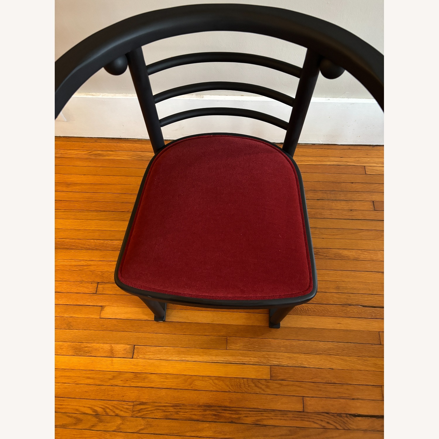 Thonet Black Wood Dining Chairs - image-4