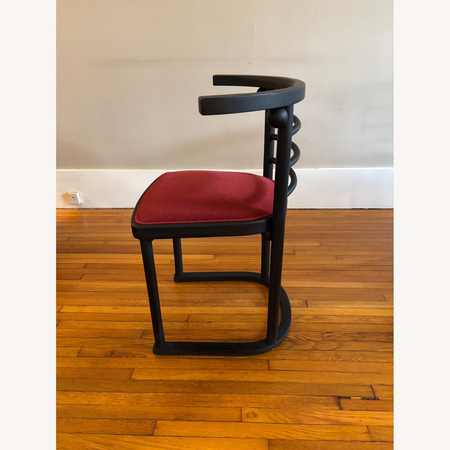 Thonet Black Wood Dining Chairs - image-5