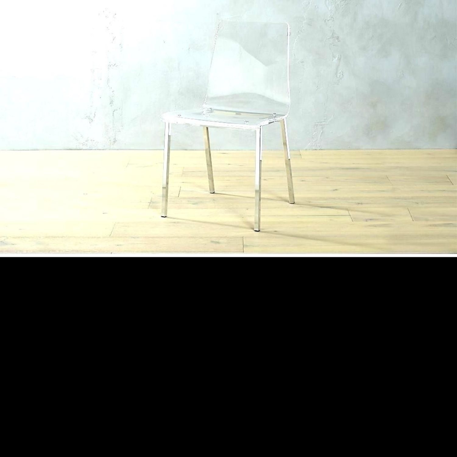 CB2 Vapor Acrylic Chairs - image-3