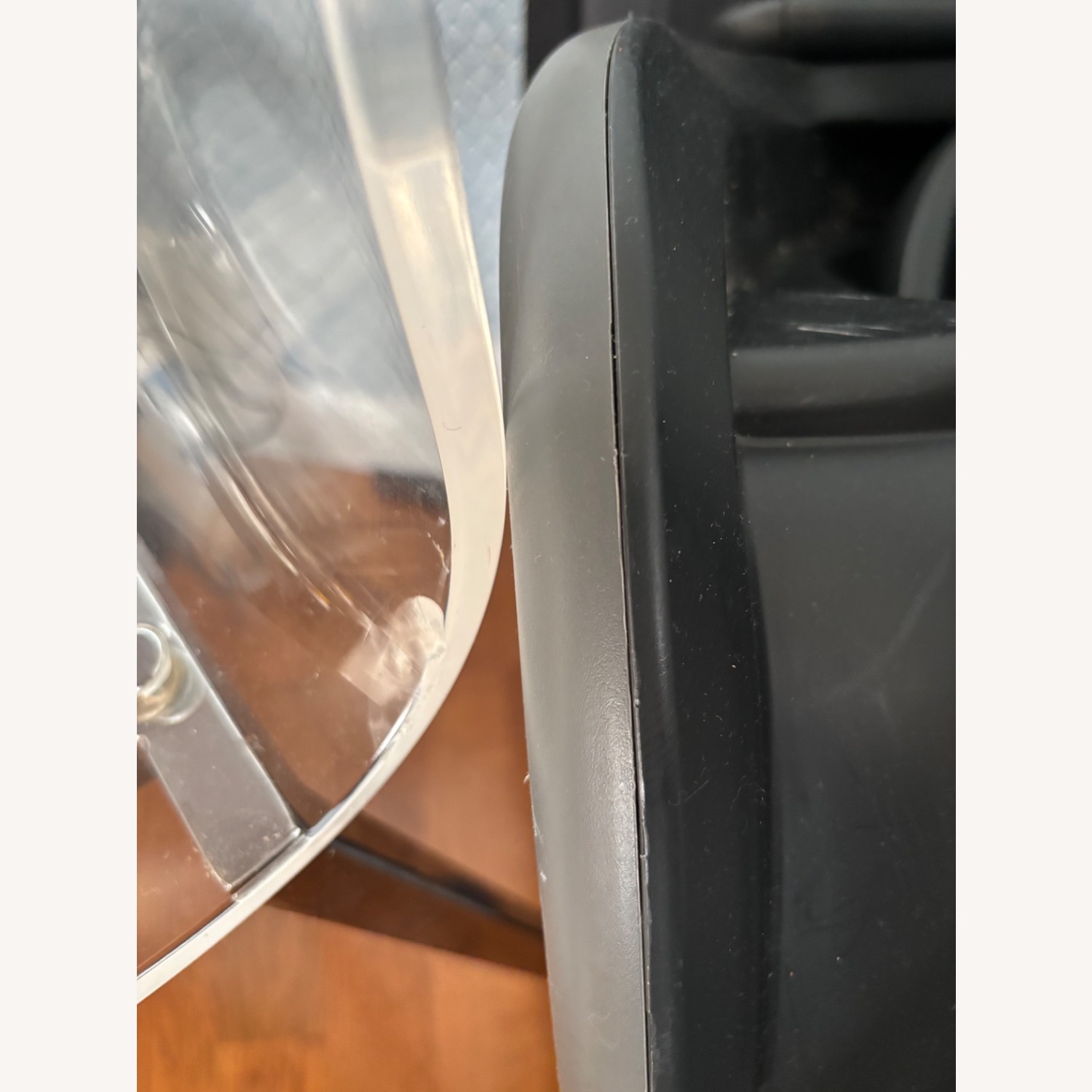 CB2 Vapor Acrylic Chairs - image-6