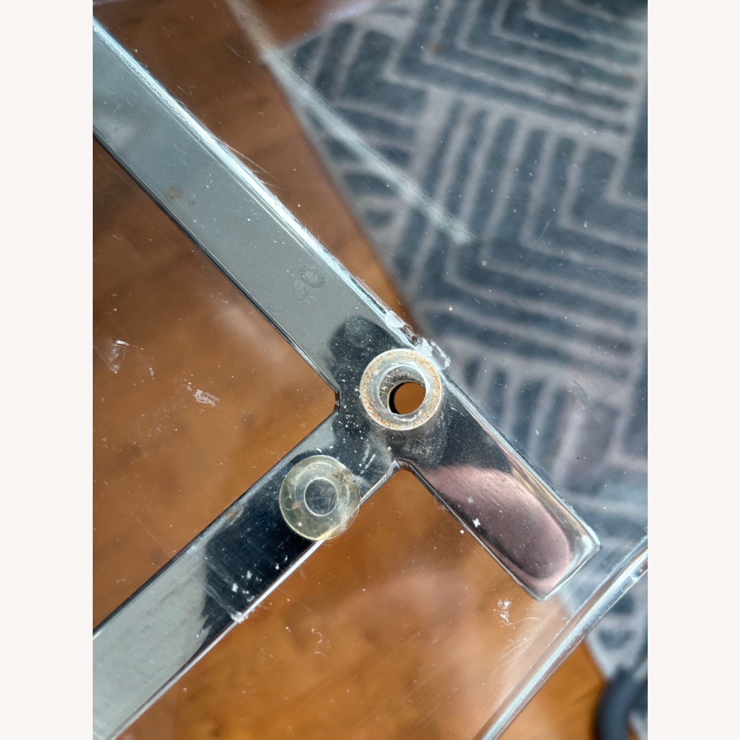 CB2 Vapor Acrylic Chairs - image-7