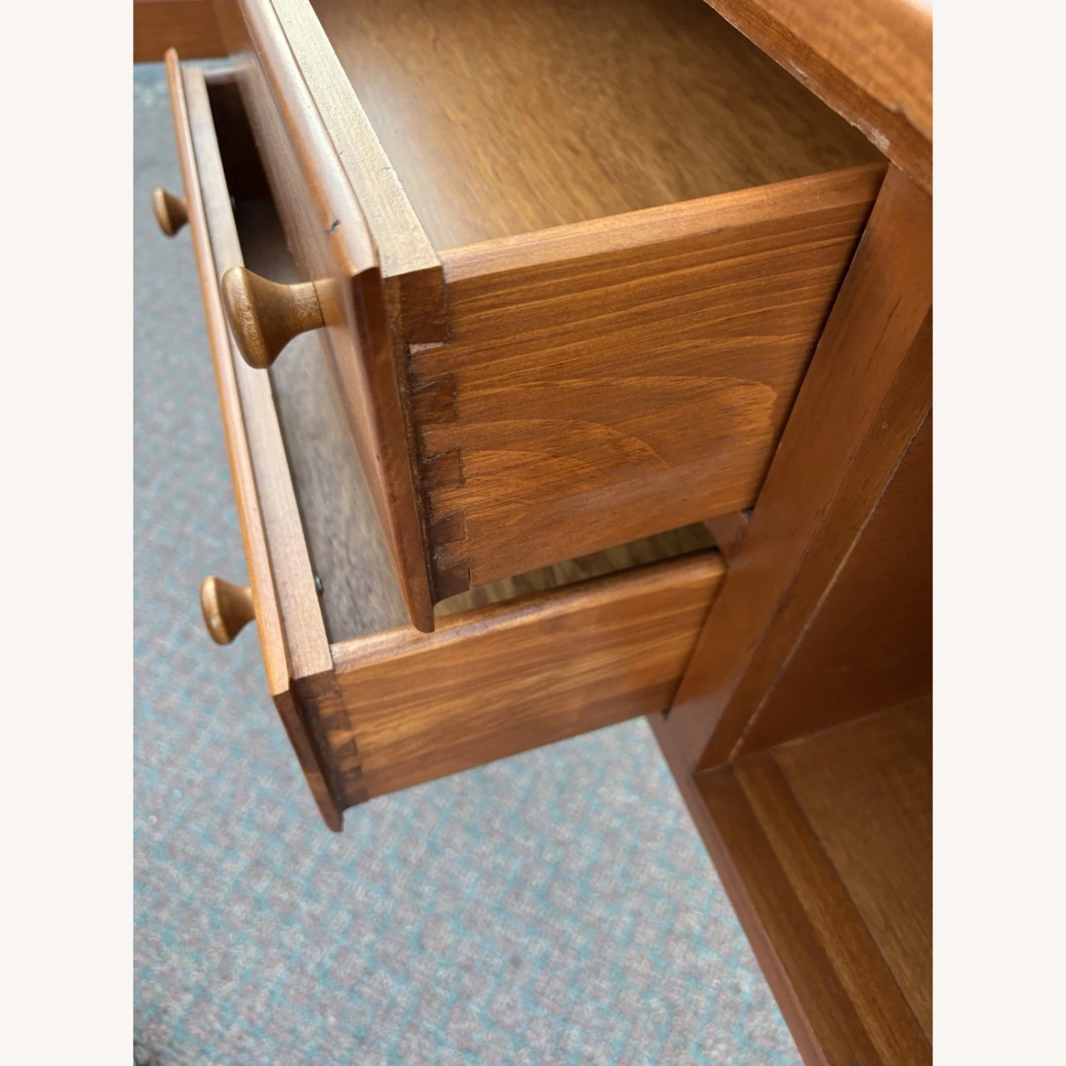 Solid Cherry Hepplewhite Sideboard Buffet Cabinet - image-5