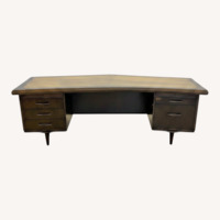 Black Wood Desk