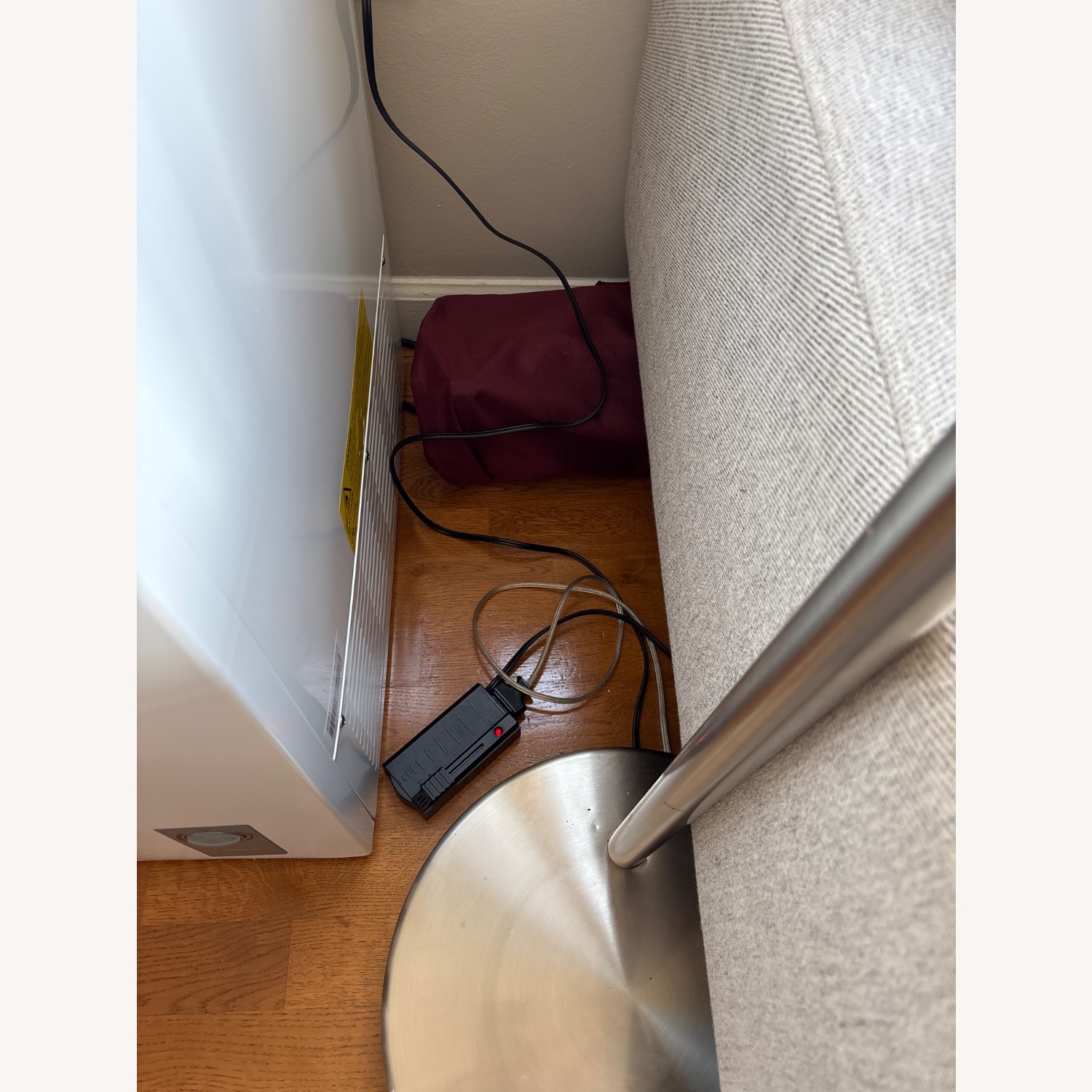 CB2 Big Dipper Arc Brushed-Nickel Floor Lamp - image-2