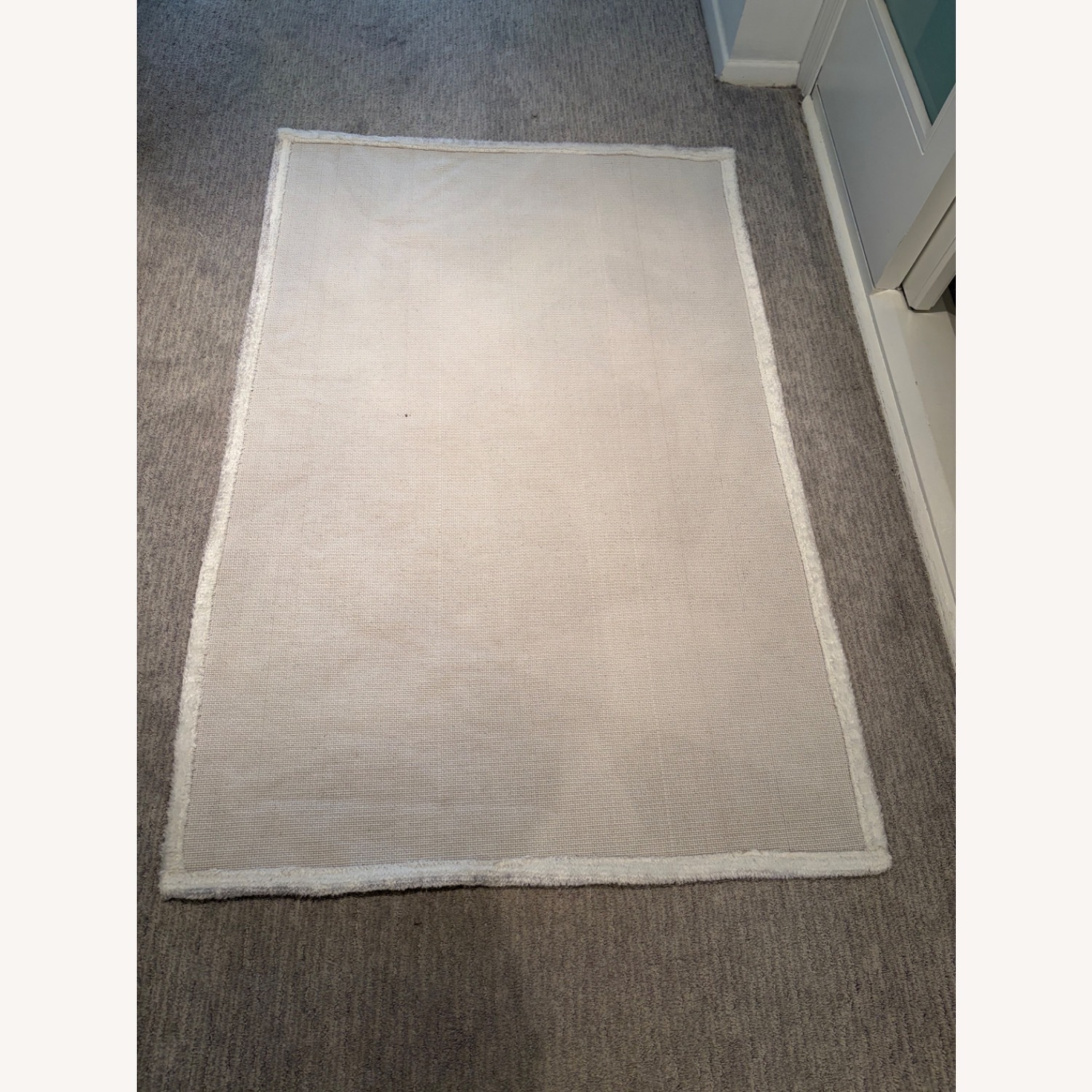 Light Gray Small Rug 3' x 4.5' - image-6