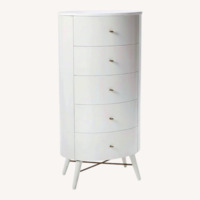 West Elm White Penelope Dresser