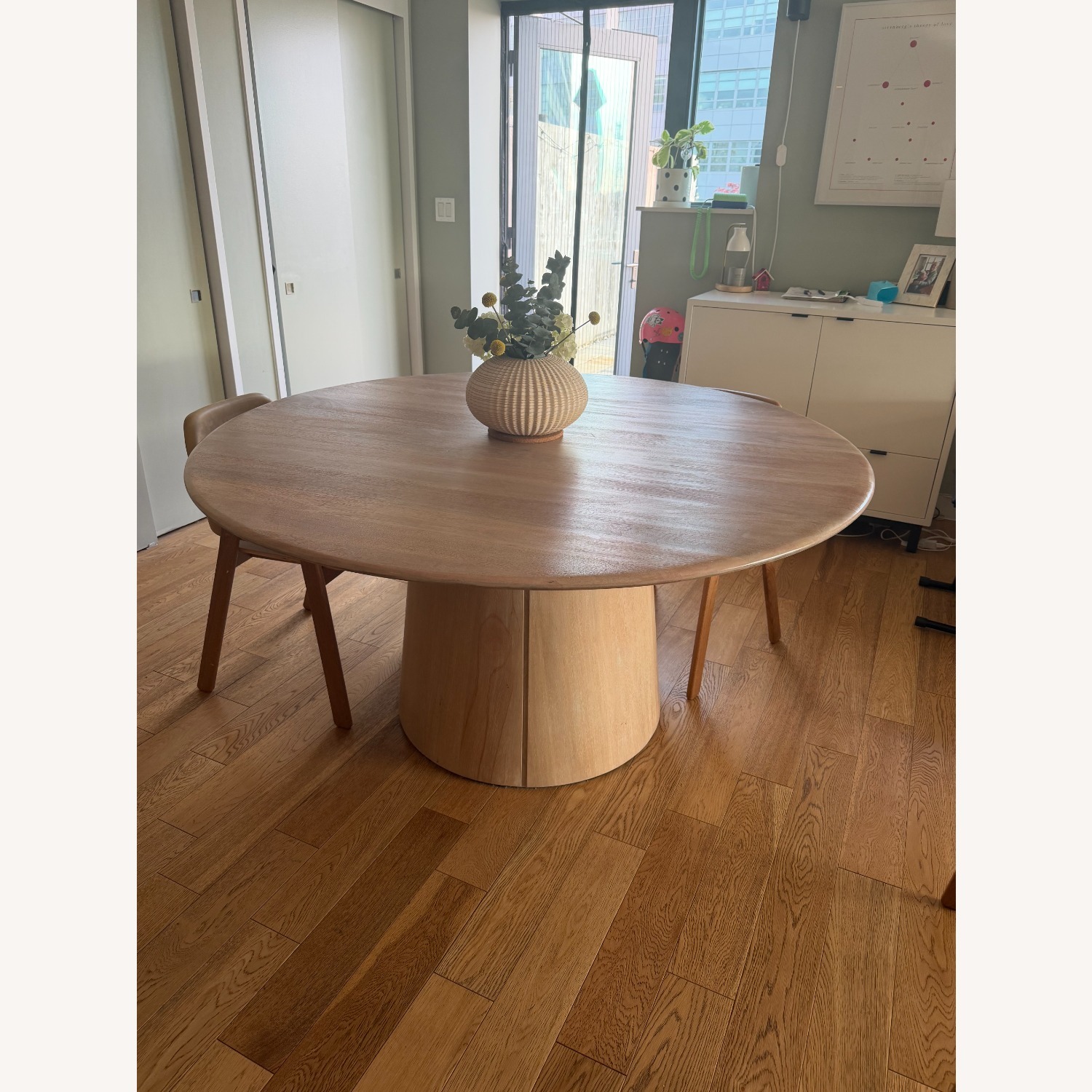 Williams Sonoma Radius Natural Wood Dining Table - image-3