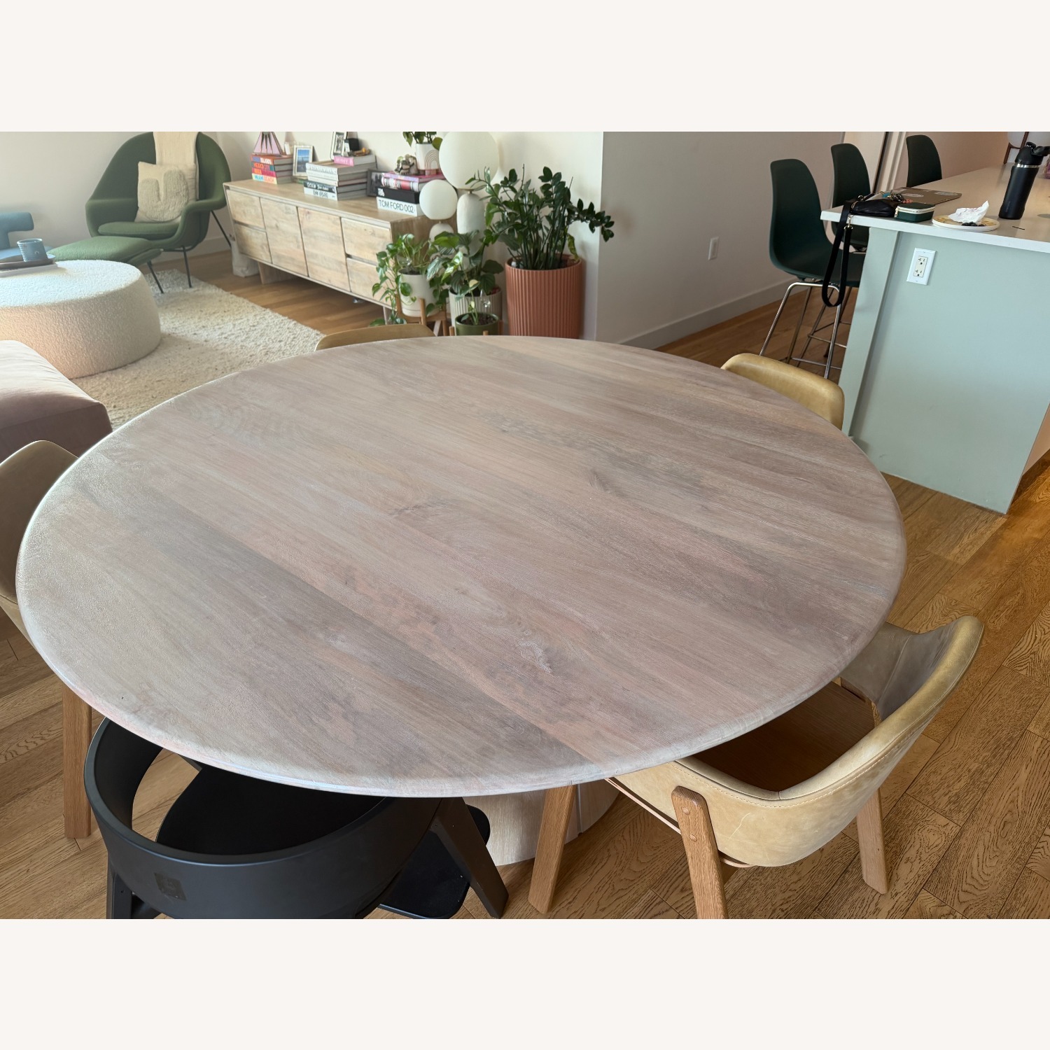 Williams Sonoma Radius Natural Wood Dining Table - image-4