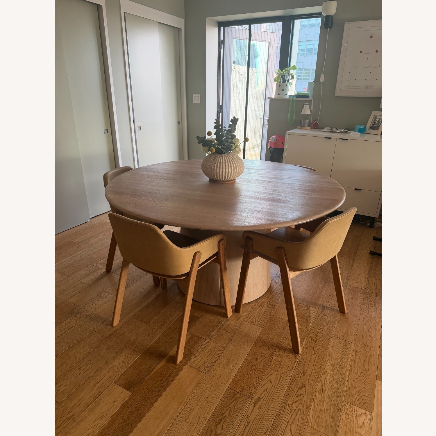 Williams Sonoma Radius Natural Wood Dining Table - image-2