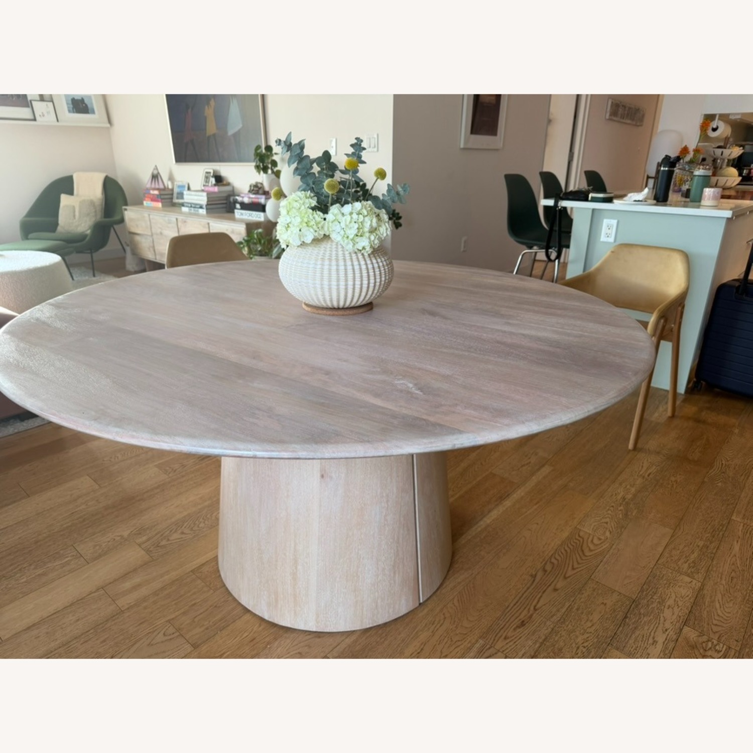 Williams Sonoma Radius Natural Wood Dining Table - image-7