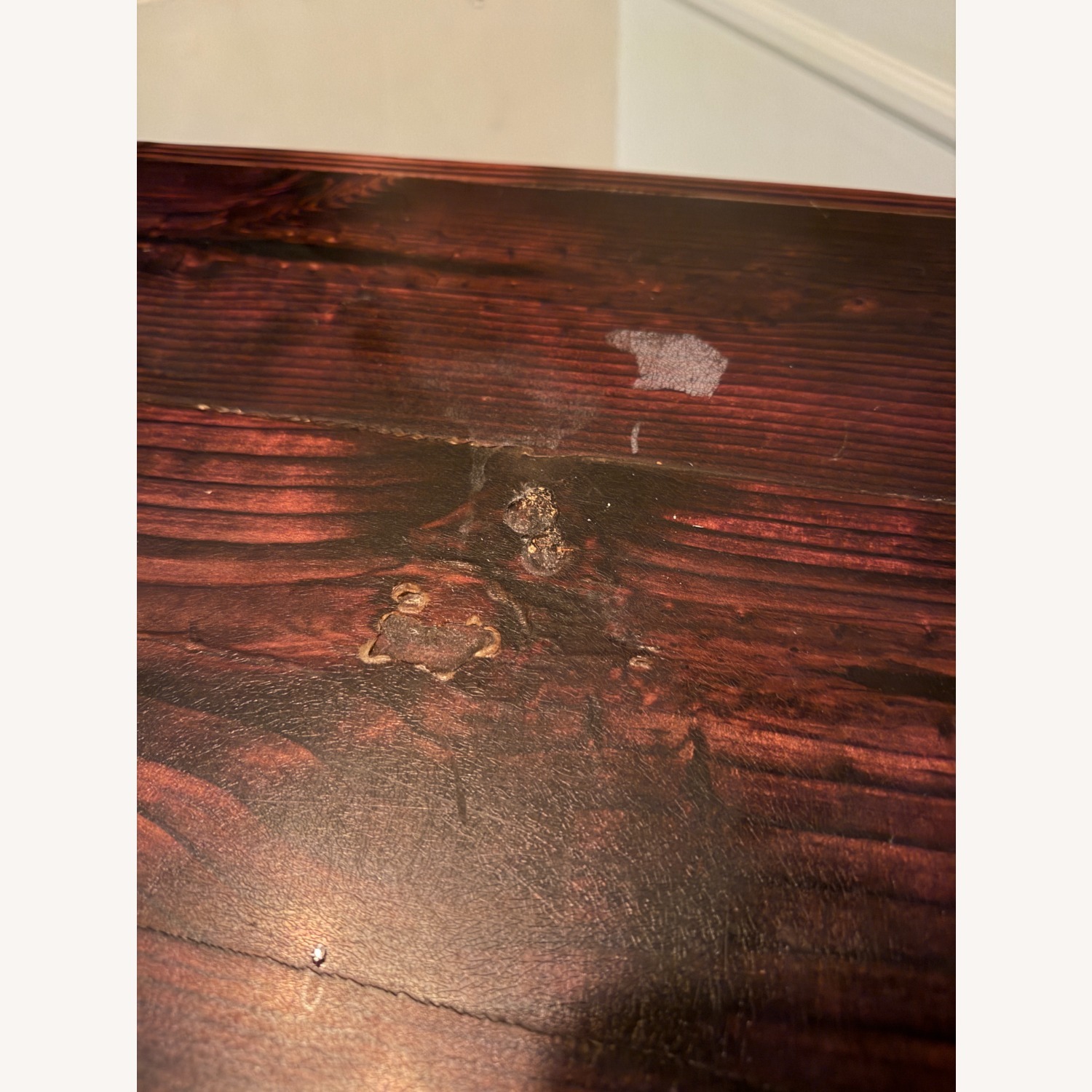 Dark Brown Wood Bar Cart - image-3