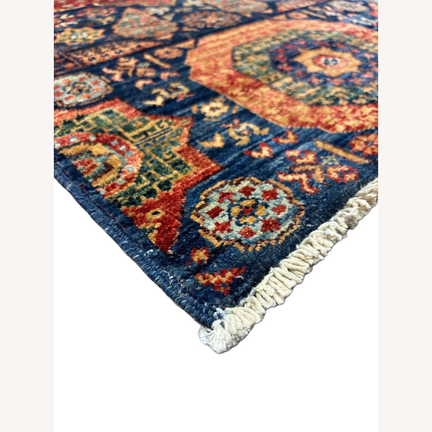Small Hand-Knotted Mamluk Style Rug, 2’0” x 4’8” - image-3