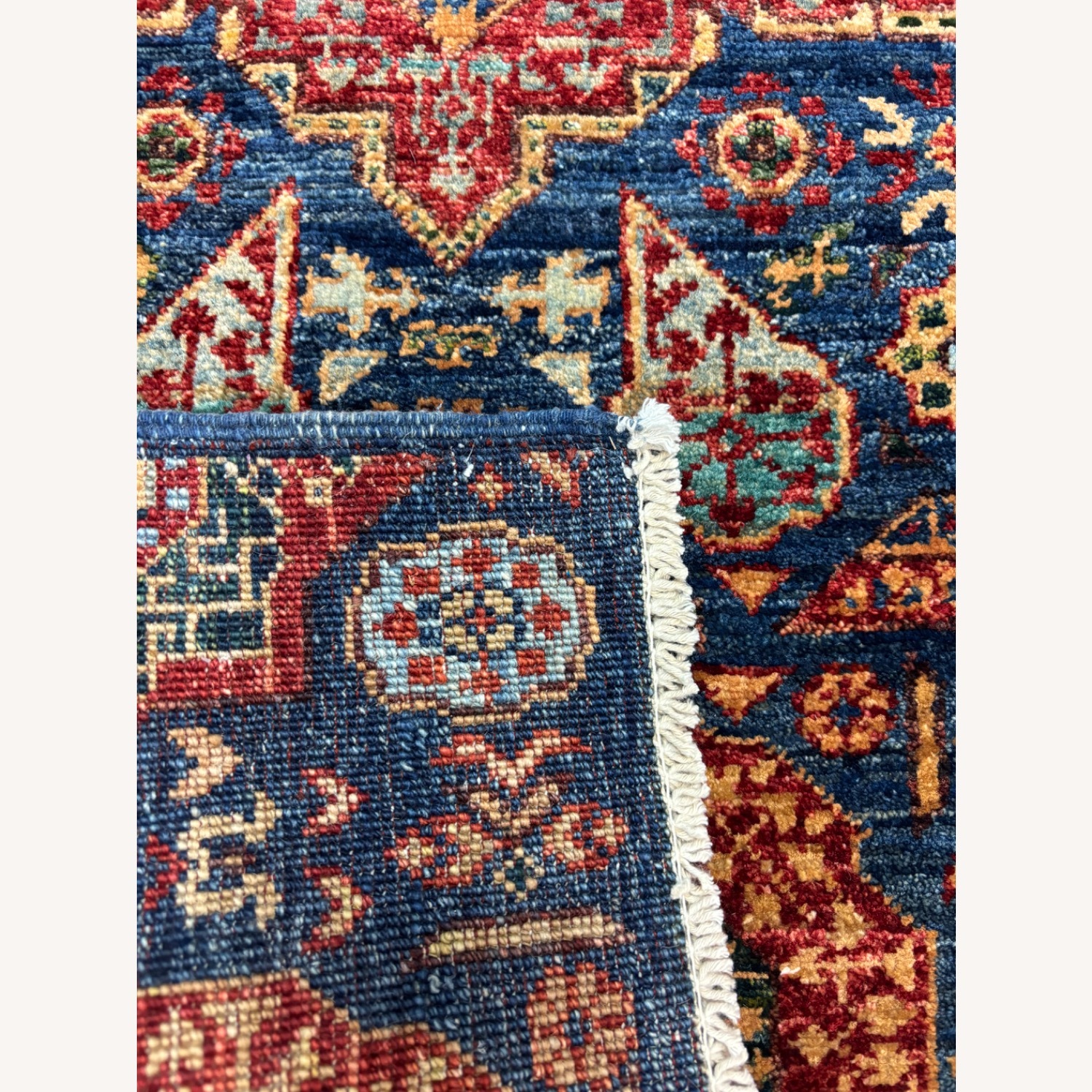 Small Hand-Knotted Mamluk Style Rug, 2’0” x 4’8” - image-4
