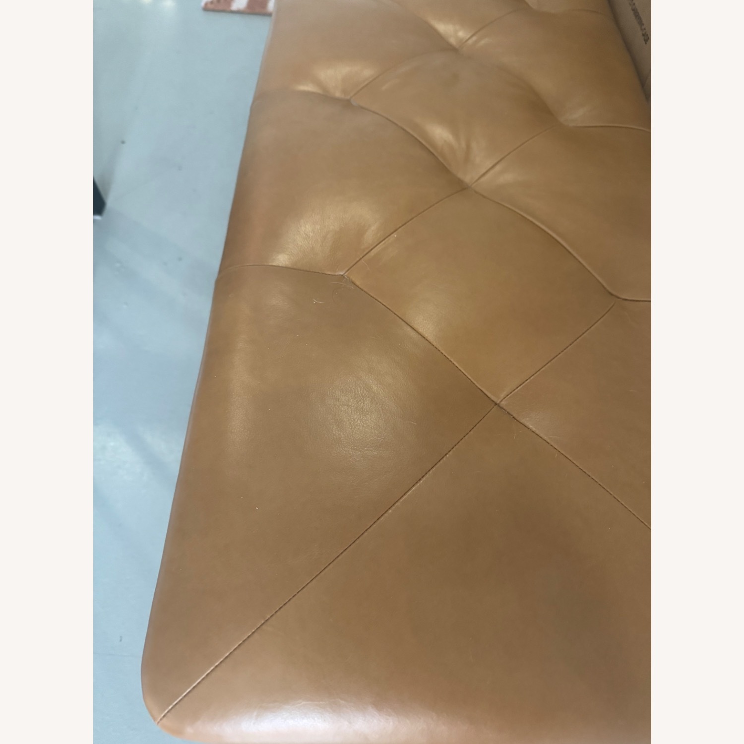 Article Level 61" Leather Bench - Bella Caramel  - image-5
