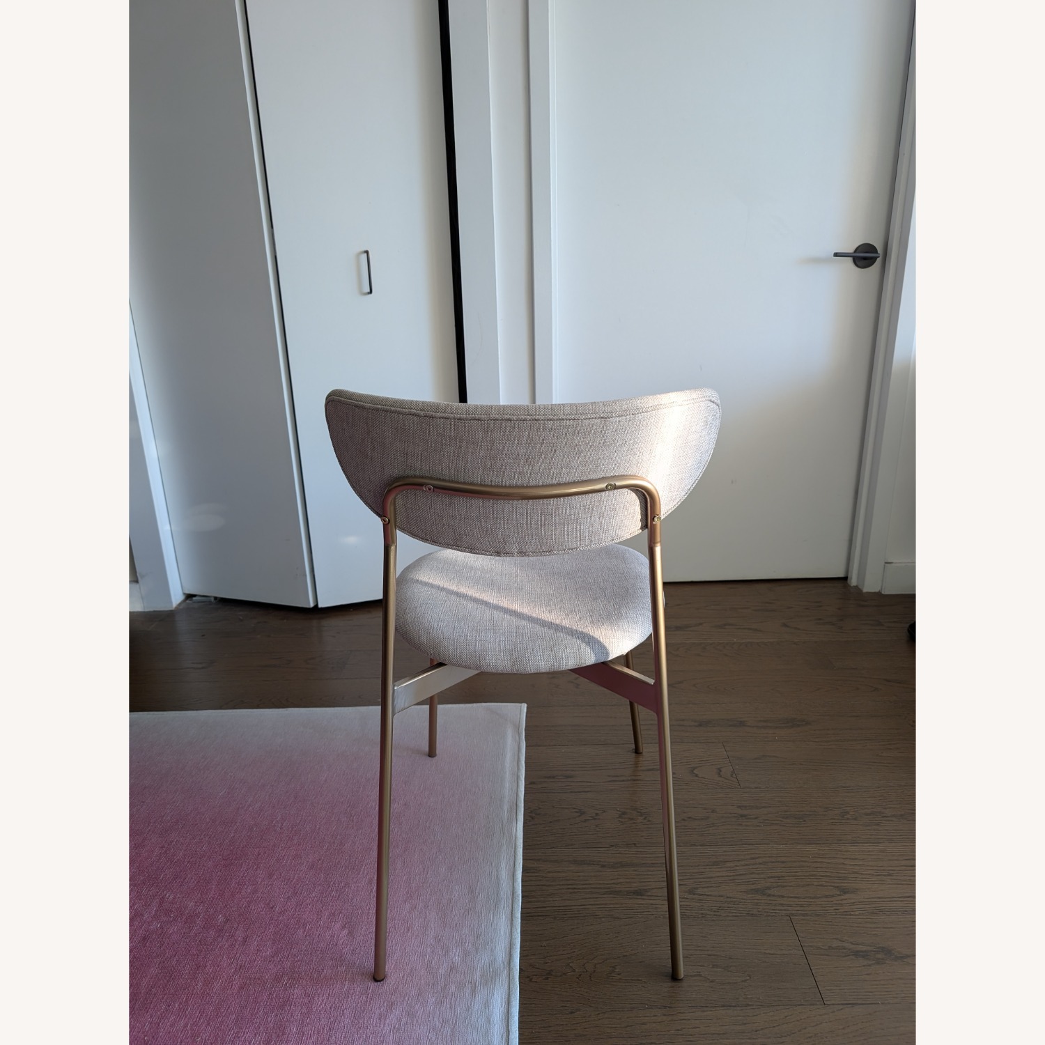 West Elm Mid-Century Modern Petal Upholstered Dining Chair - image-4