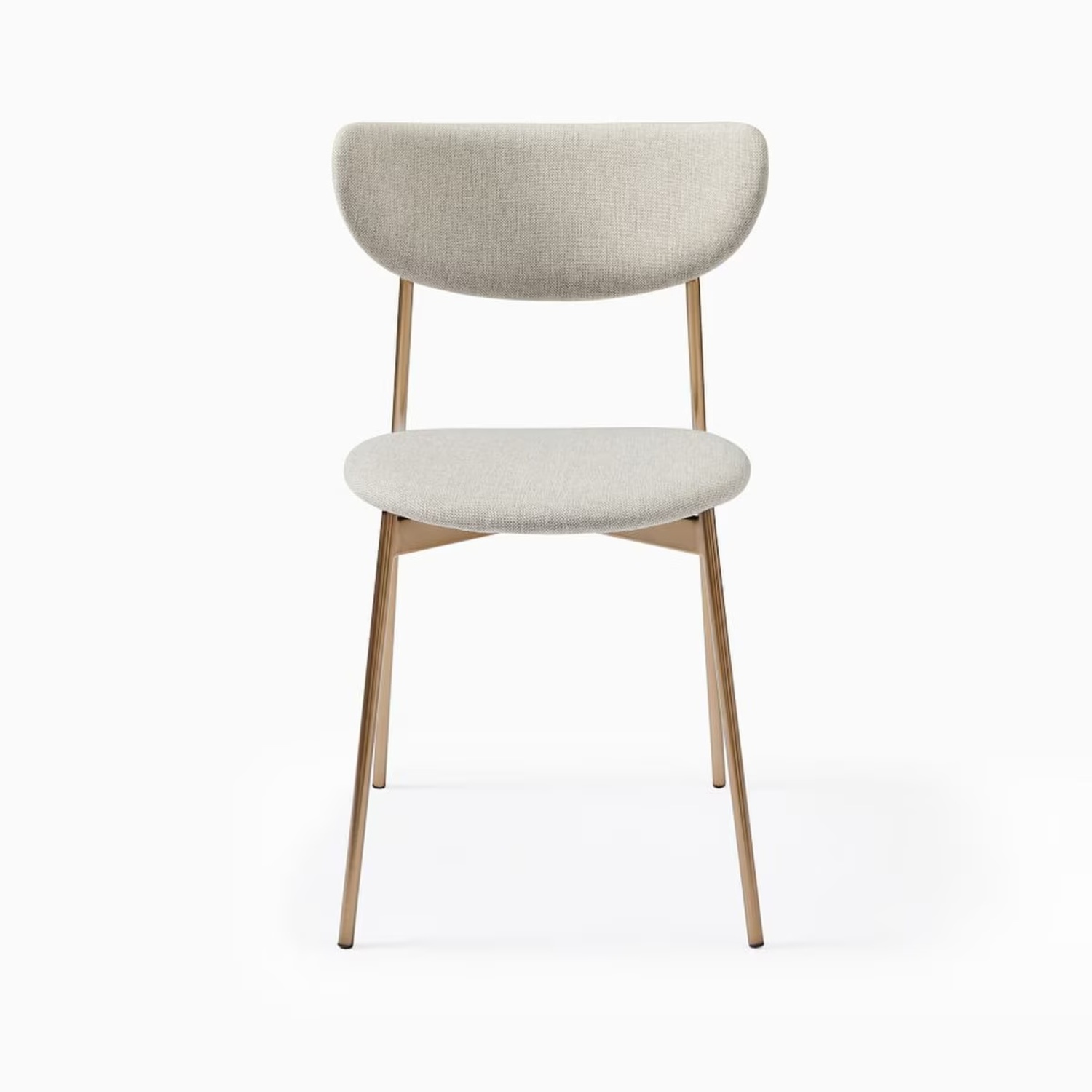 West Elm Mid-Century Modern Petal Upholstered Dining Chair - image-5