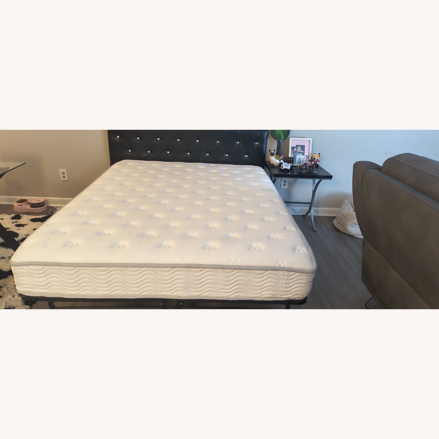 Queen Mattress With Frame Loveseat  - image-3