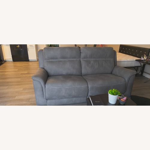 Used Queen Mattress With Frame Loveseat  for sale on AptDeco