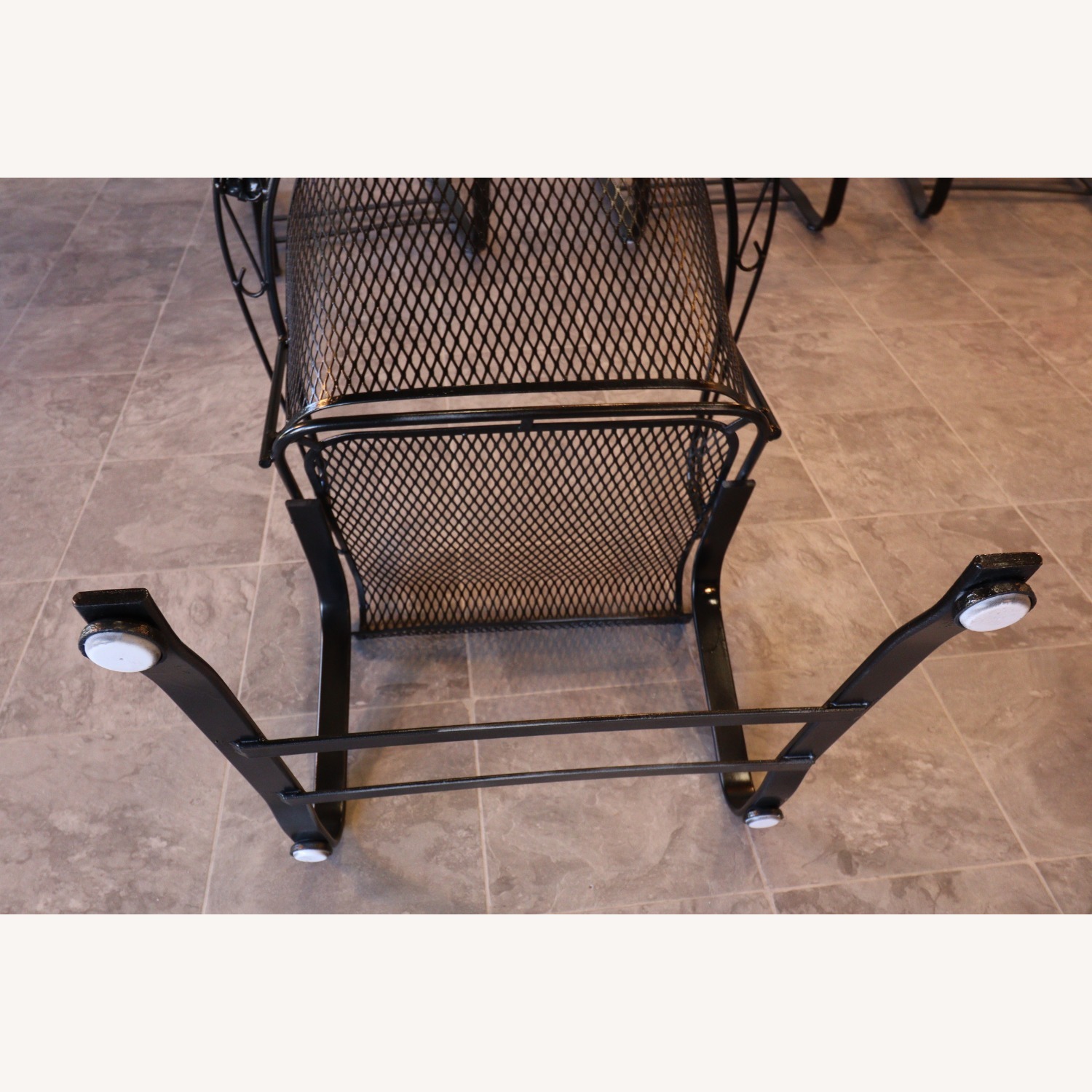 Woodard “Ivy Leaf” Wrought Iron Casual Chairs  - image-12