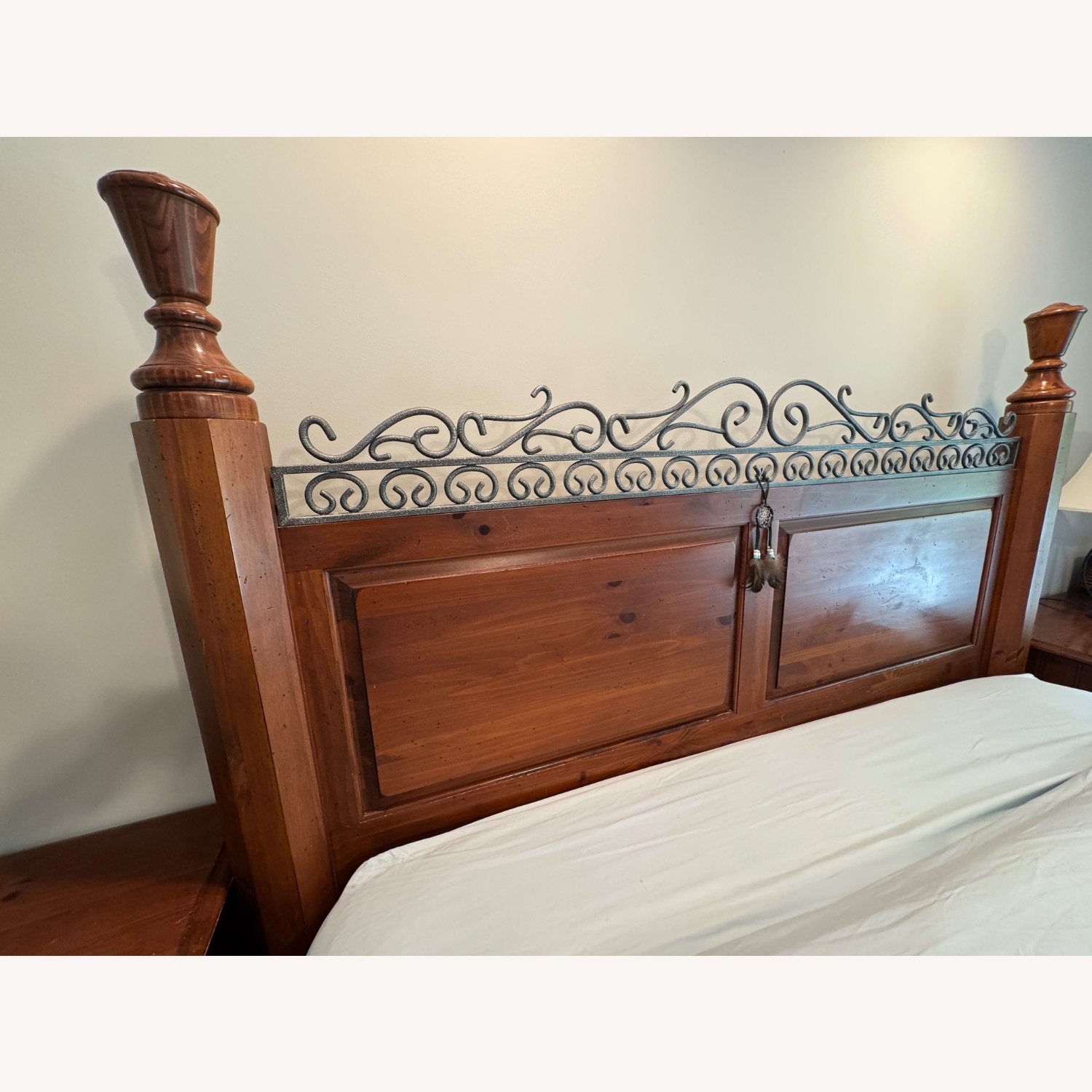 Kincaid Furniture Dark Brown Wood King Bed - image-3