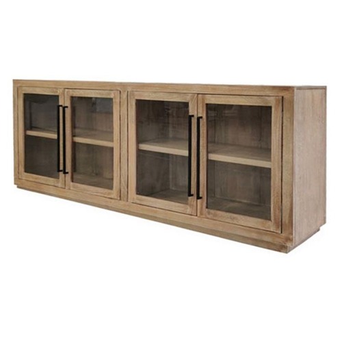 Used Ashley Furniture Belenburg 4 Door Accent Cabinet for sale on AptDeco