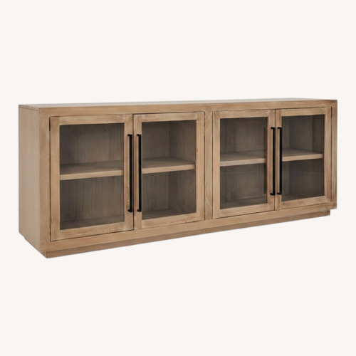Used Ashley Furniture Belenburg 4 Door Accent Cabinet for sale on AptDeco