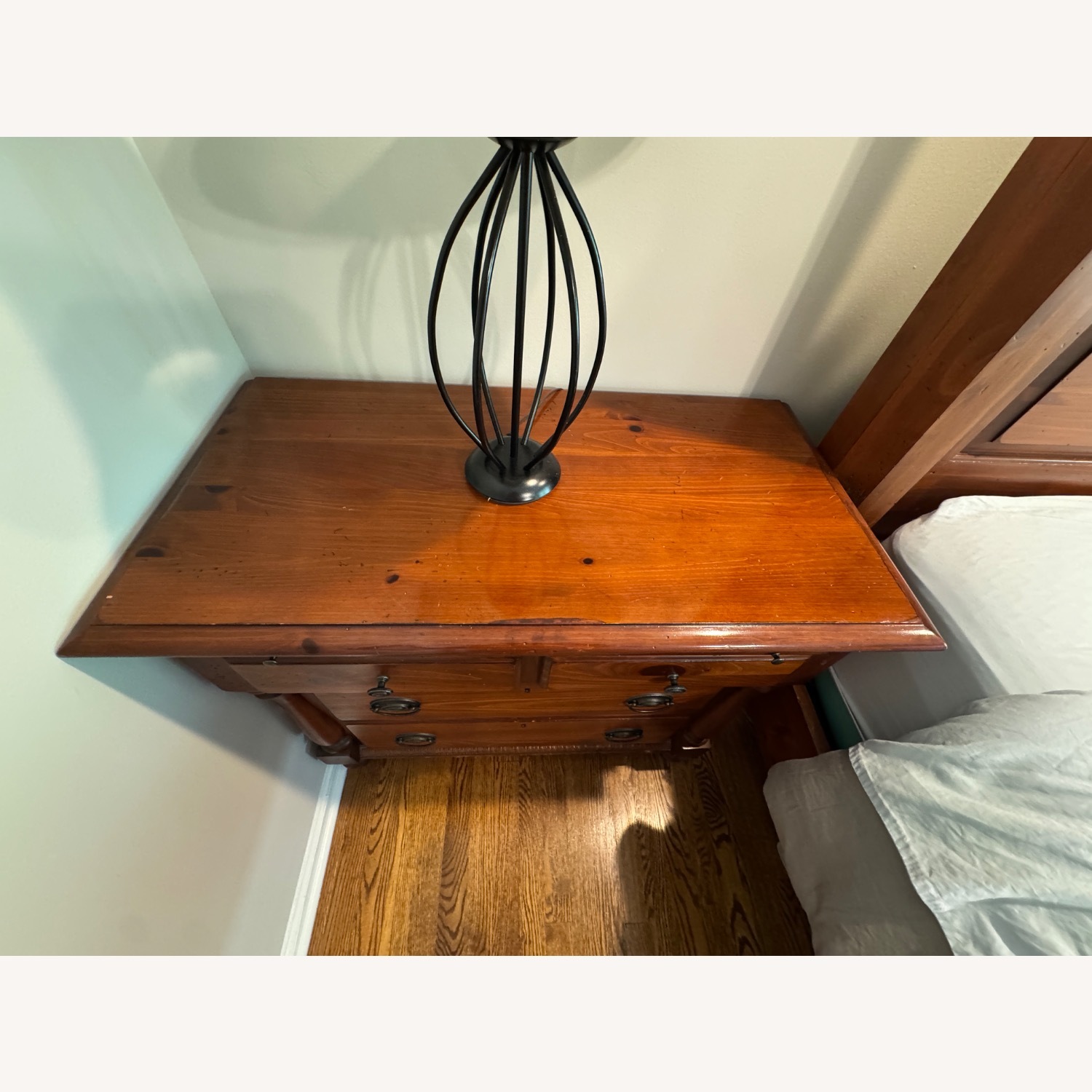 Kincaid Furniture Dark Brown Wood Nightstands - image-6