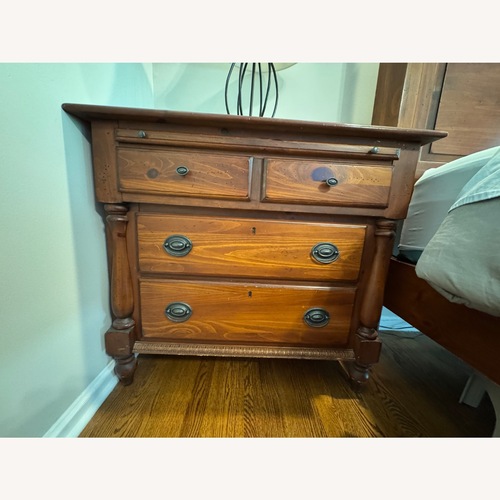Used Kincaid Furniture Dark Brown Wood Nightstands for sale on AptDeco