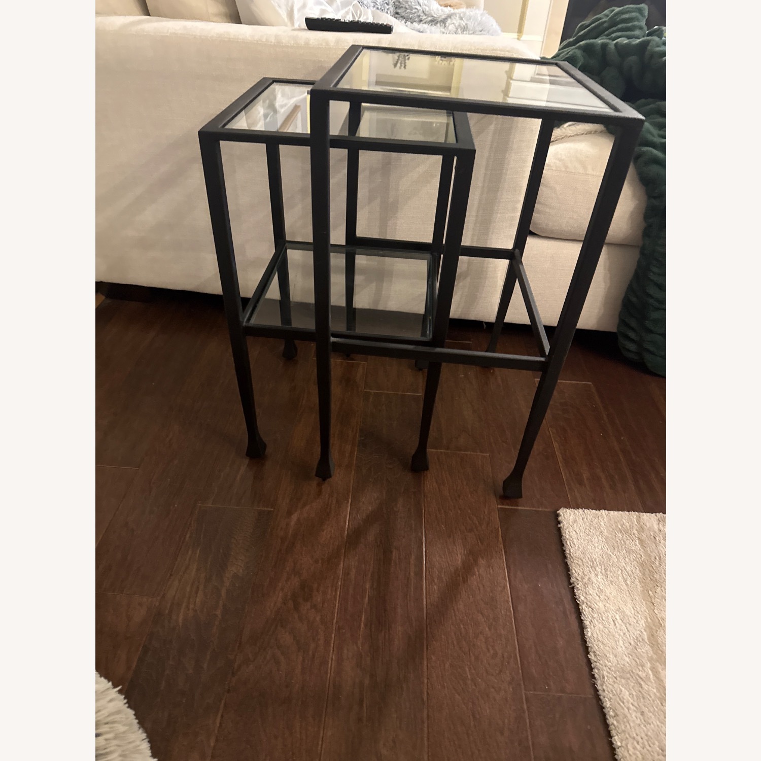 Pottery Barn Tanner Nesting Tables / Nightstand - image-3