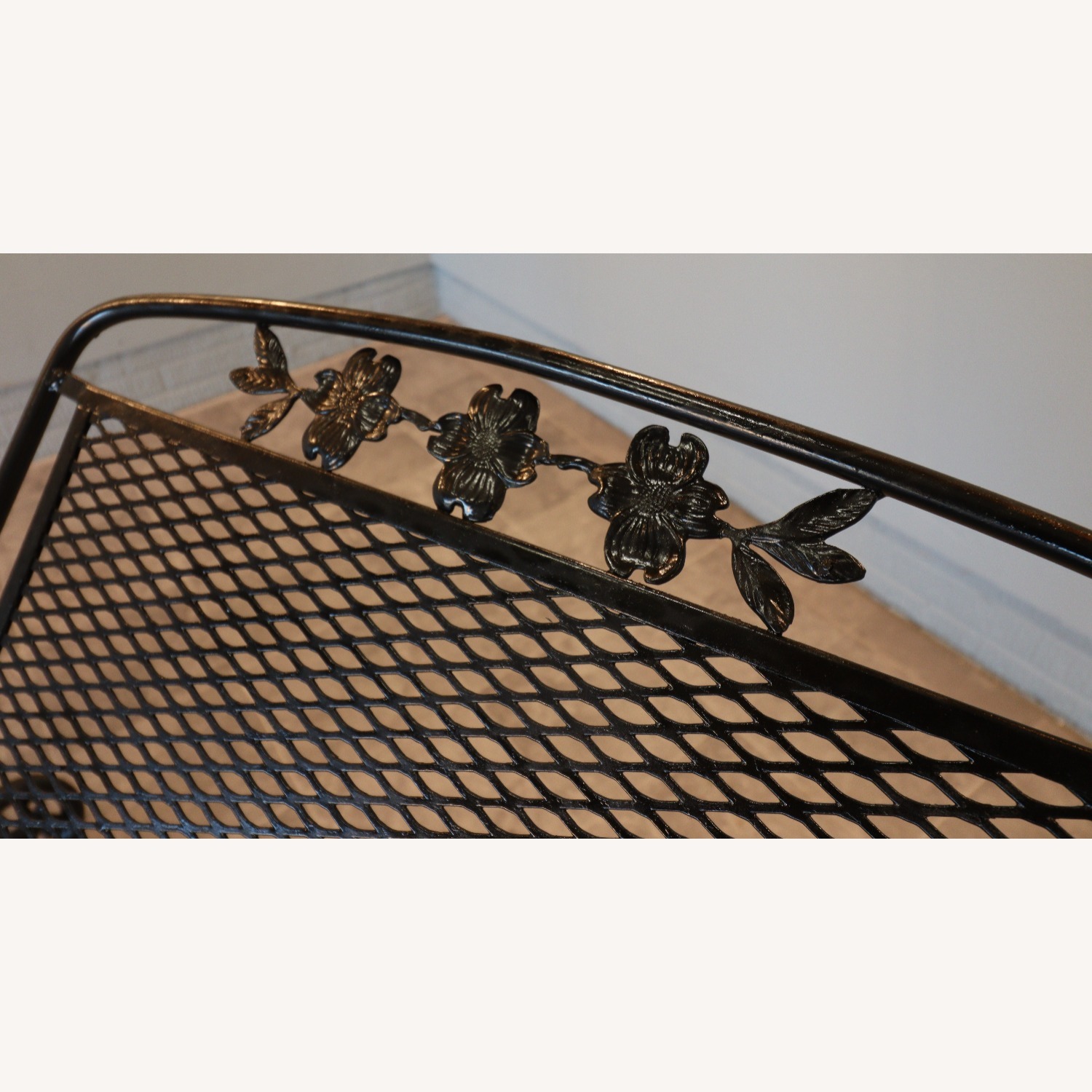 Russell Woodard Wrought Iron Chaise Lounges - image-4