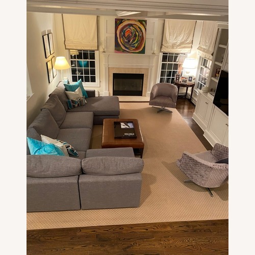 Used Custom Lillian August Sectional With Lounge for sale on AptDeco