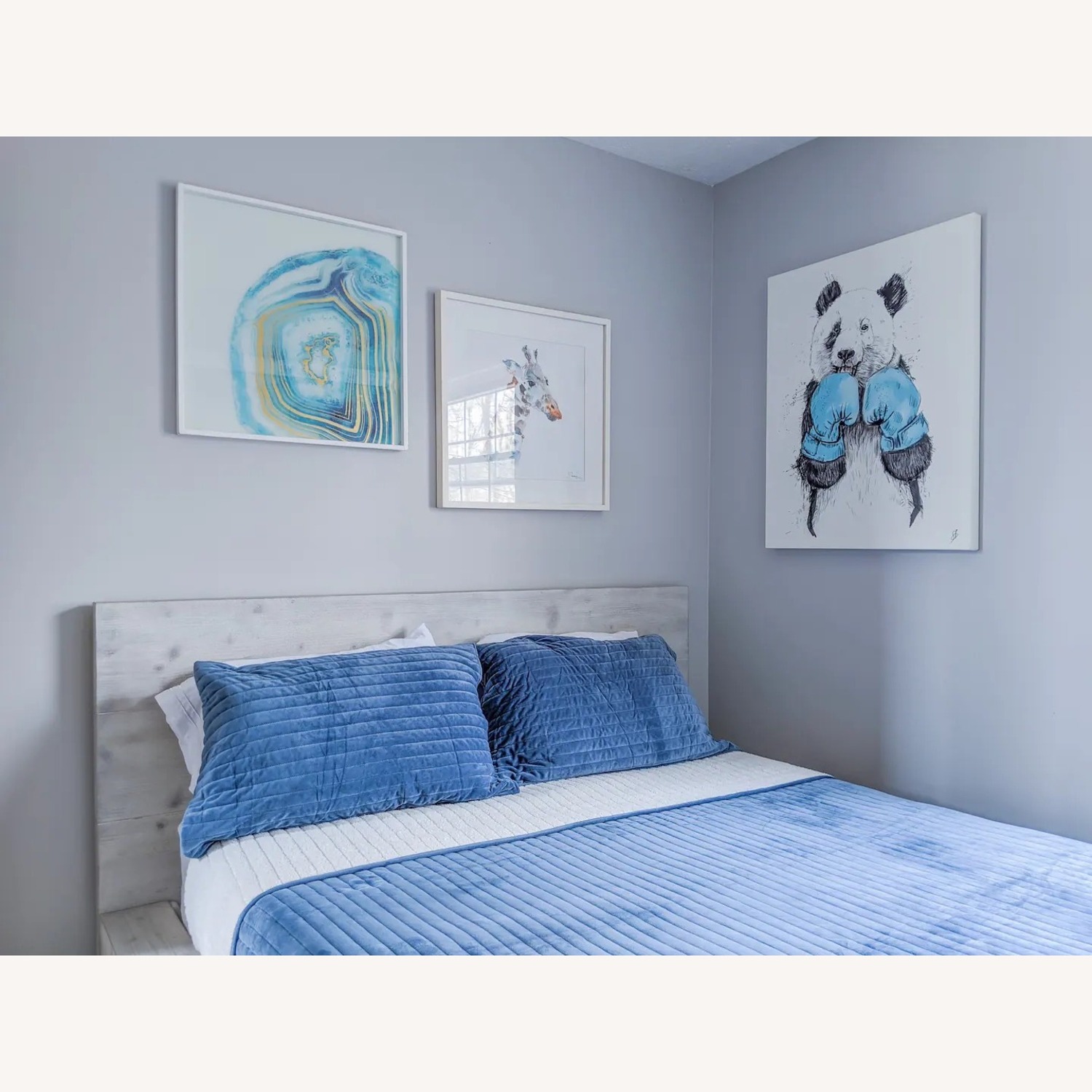 Restoration Hardware-Style Wood Queen Bed - image-3