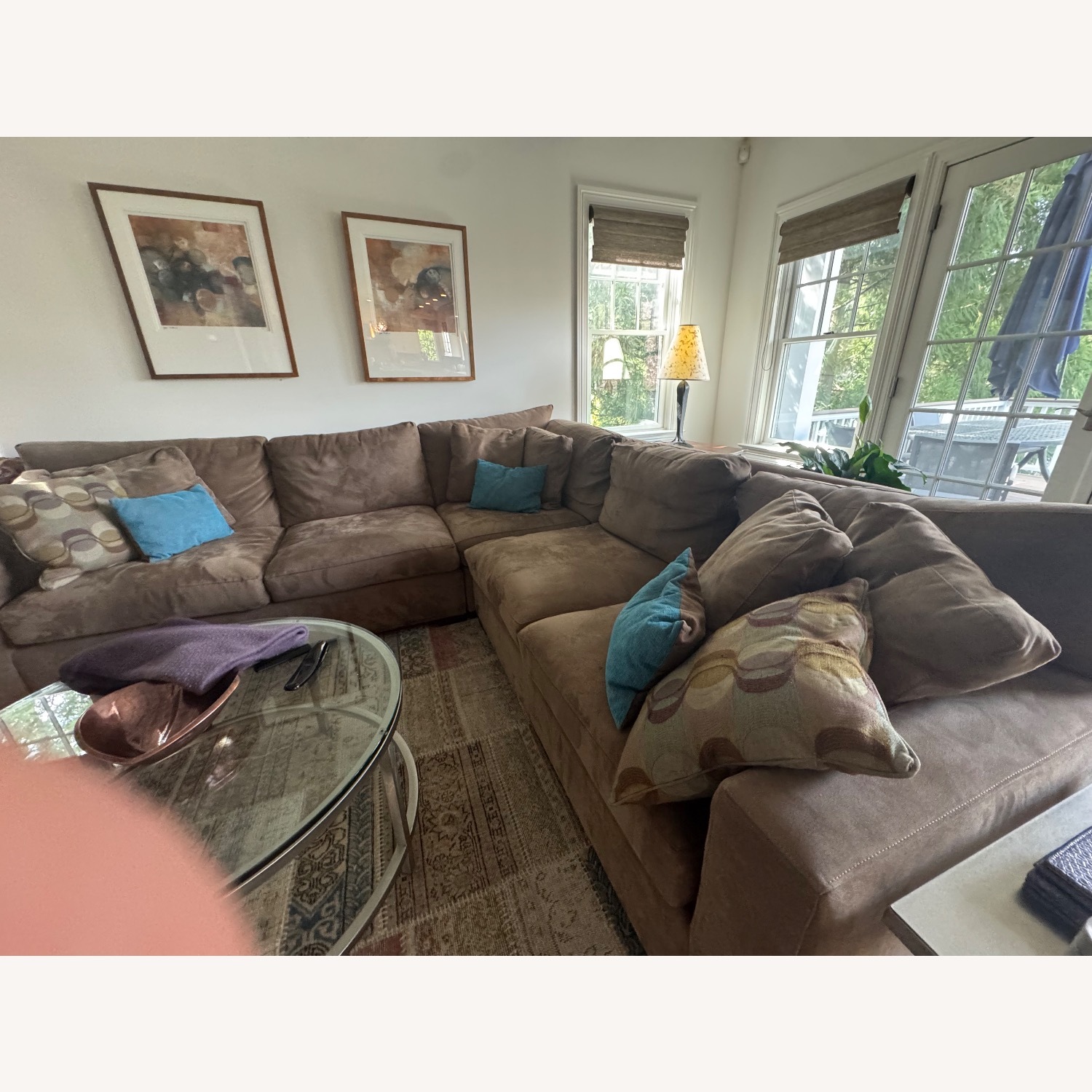 Crate & Barrel Axis II 3+ Piece Sectional - image-1