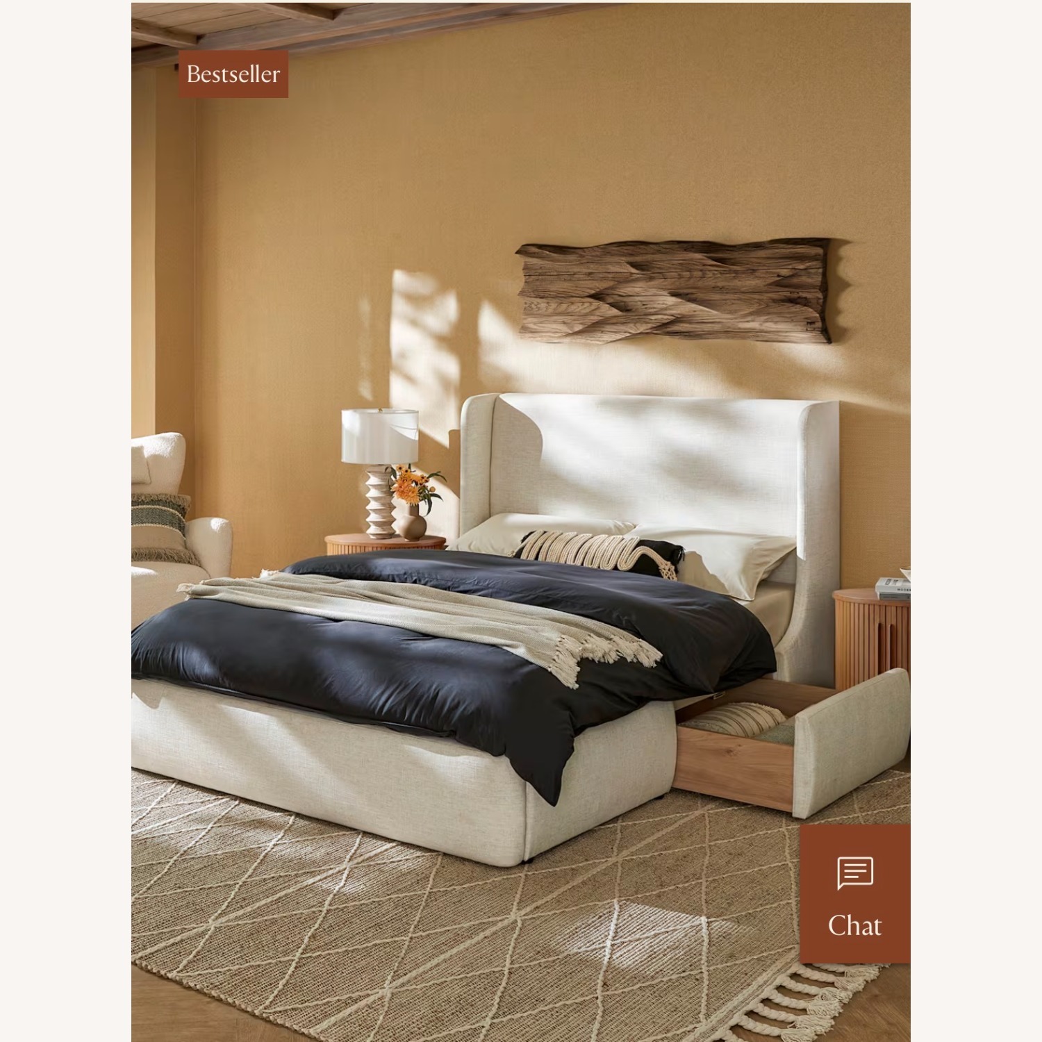 Castlery Dalton Storage Bed Queen - image-1