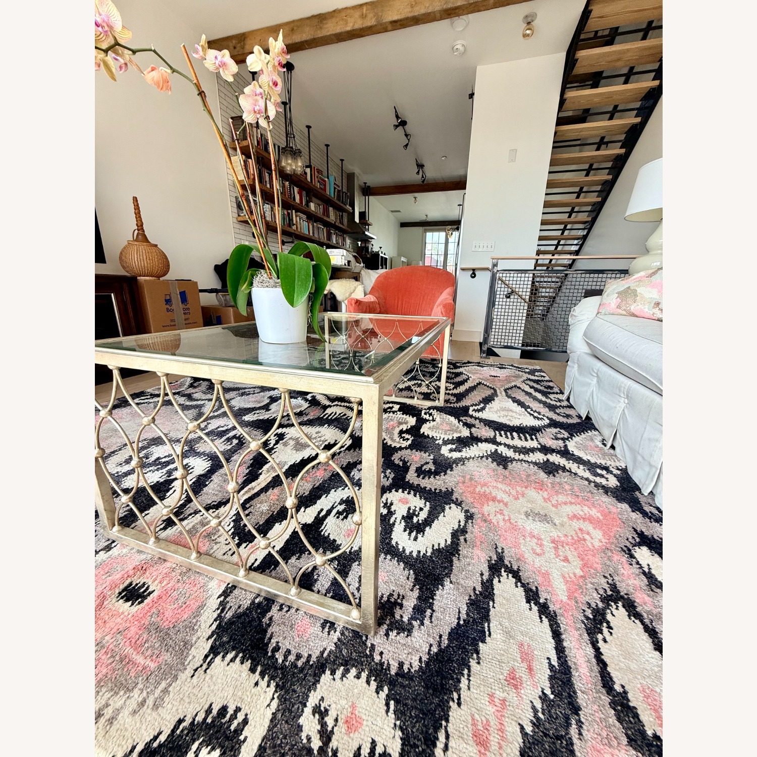 Ethan Allen Area Rug – Abstract Pattern - image-6