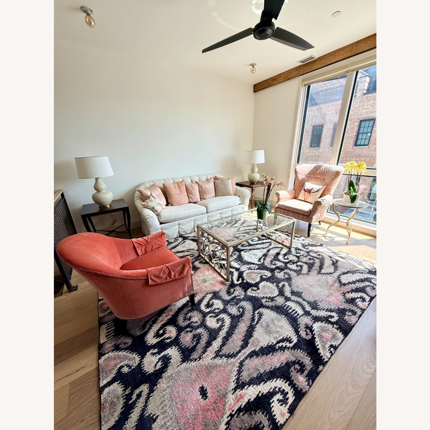 Ethan Allen Area Rug – Abstract Pattern - image-2