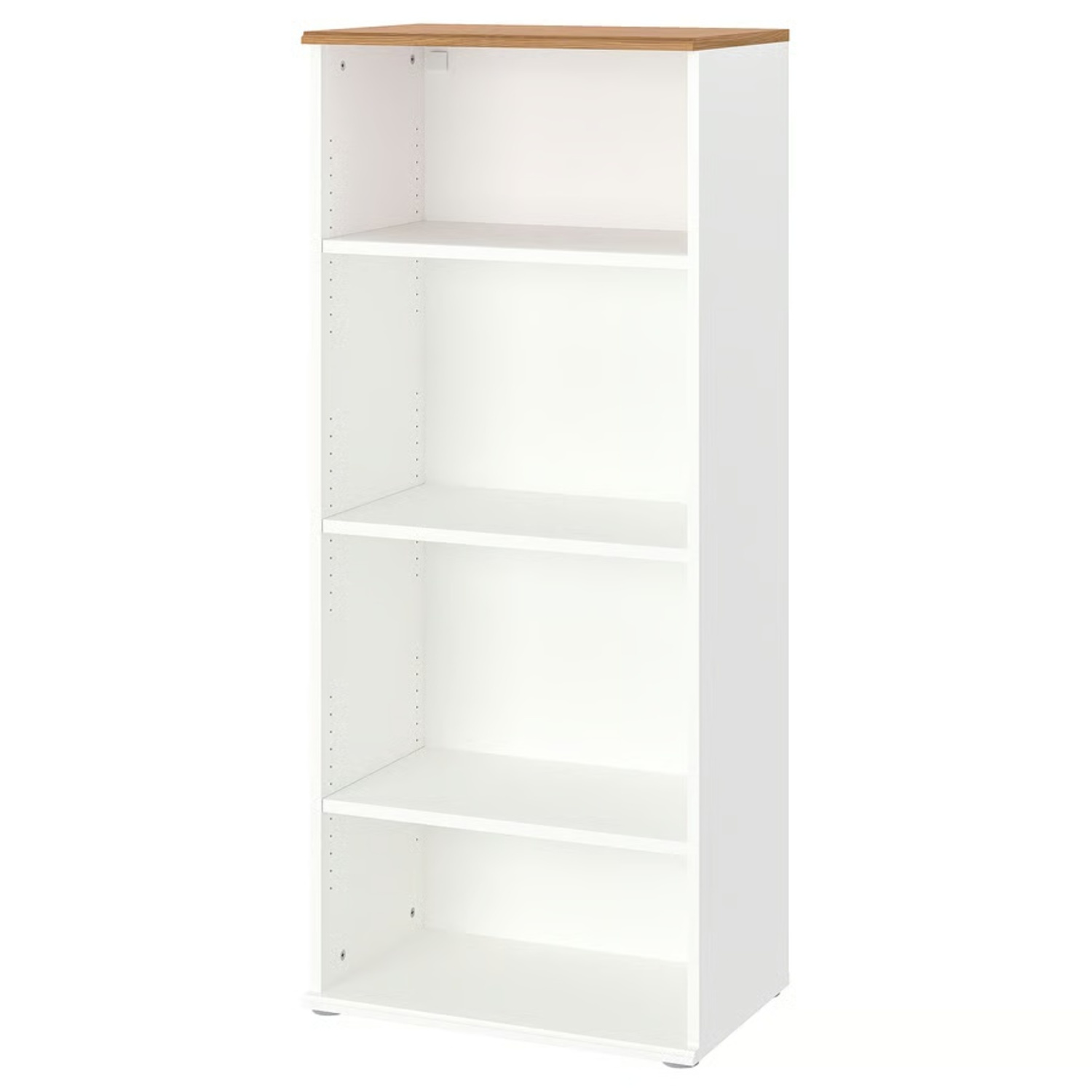 IKEA SKRUVBY White Wood Wall Shelf - image-5