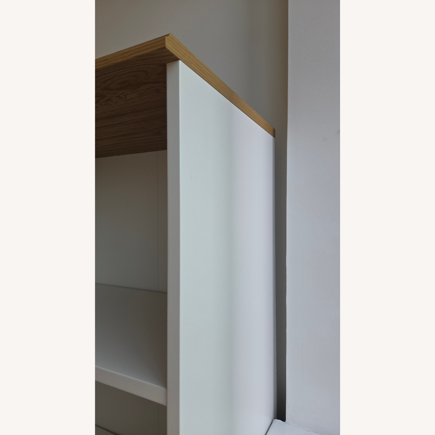 IKEA SKRUVBY White Wood Wall Shelf - image-3