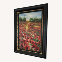 Field of Poppies Vintage Artwork