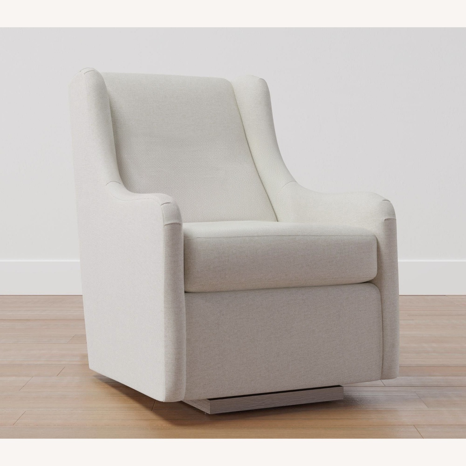 Pottery Barn White Glider Chair - image-3