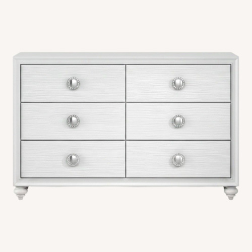 Used Rooms To Go Evangeline White Dresser for sale on AptDeco