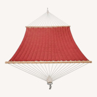 Castaway Double Quilted Hammock Bed - Red