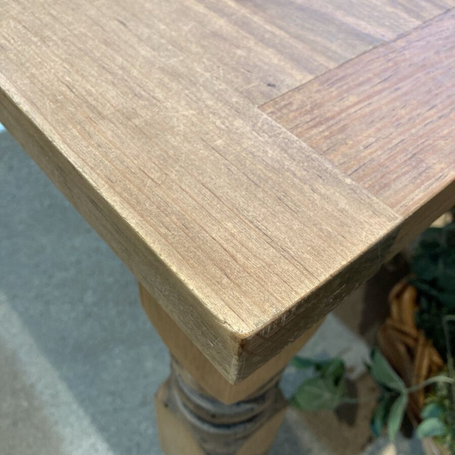 Rustic Rectangular Pine Coffee Table - image-5