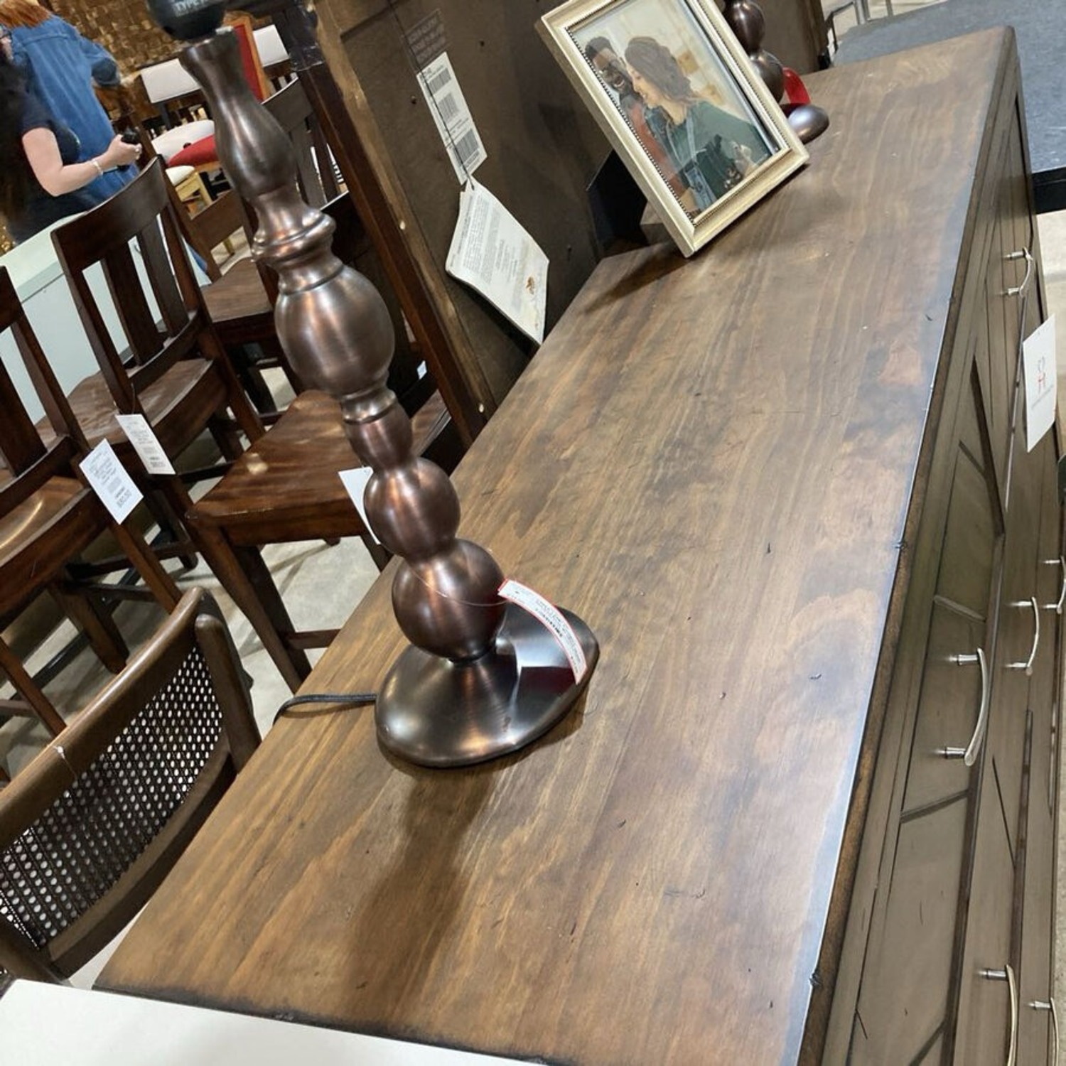 Baldwin Solid Pine 7-Drawer Dresser - image-9