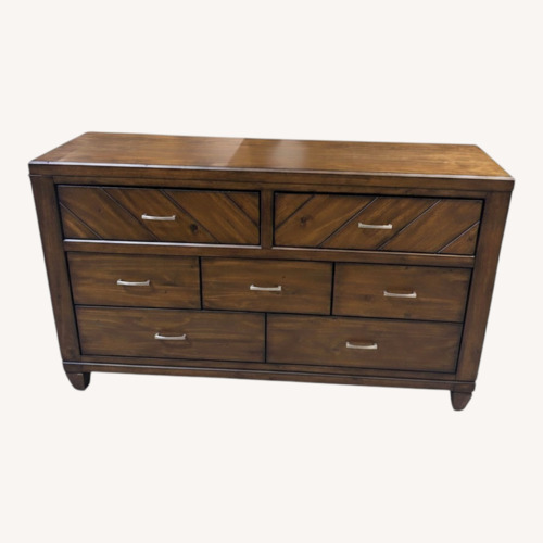 Used Baldwin Solid Pine 7-Drawer Dresser for sale on AptDeco
