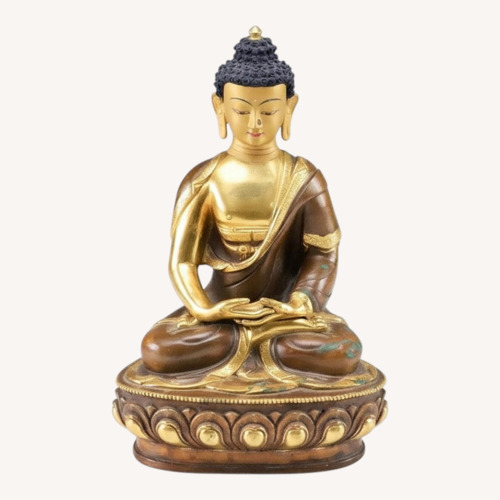 Used Early 20th c. Nepalese 24K Gold Buddha for sale on AptDeco