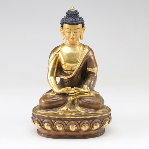 Used Early 20th c. Nepalese 24K Gold Buddha for sale on AptDeco