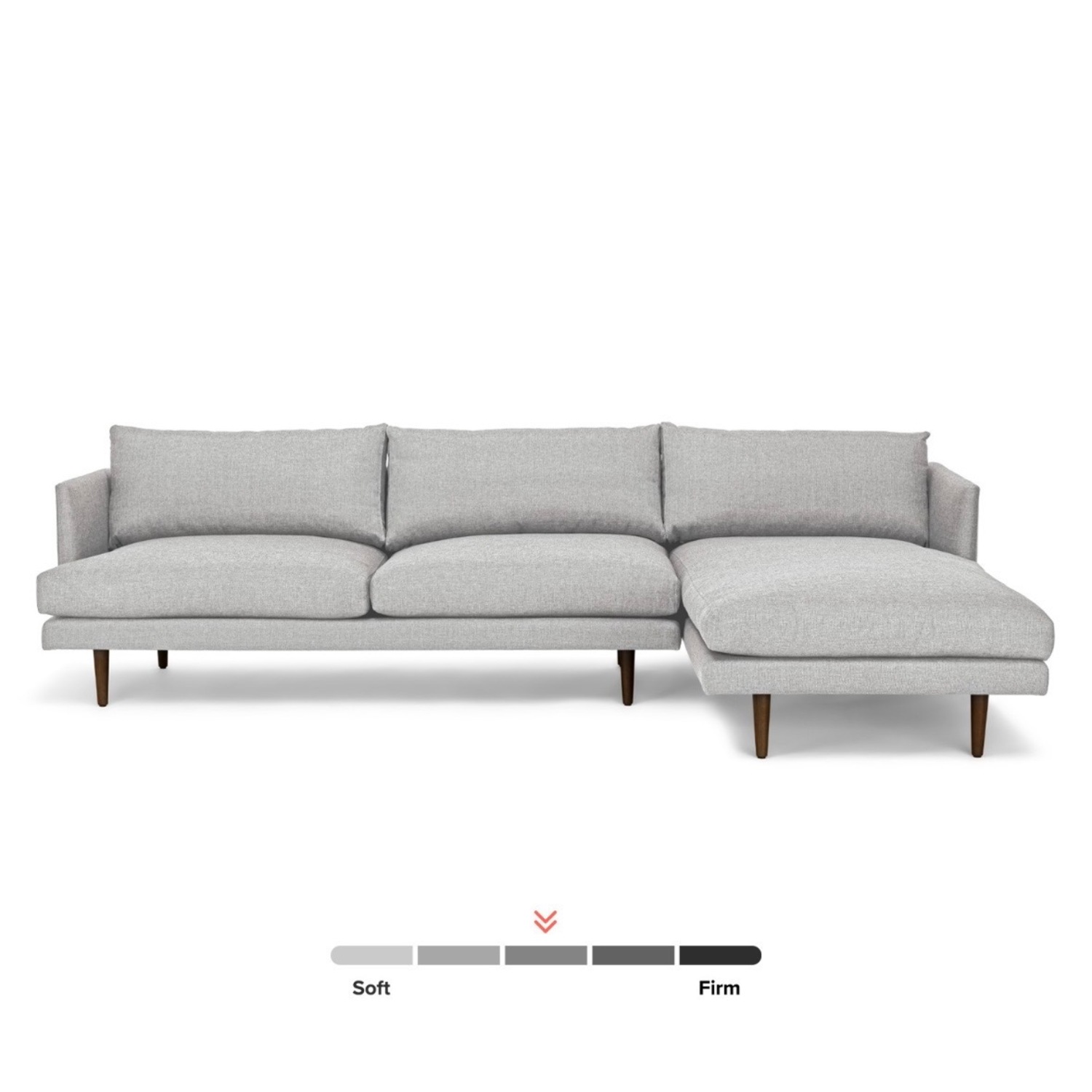 Article Light Gray Burrard 112" Right Sectional - image-13